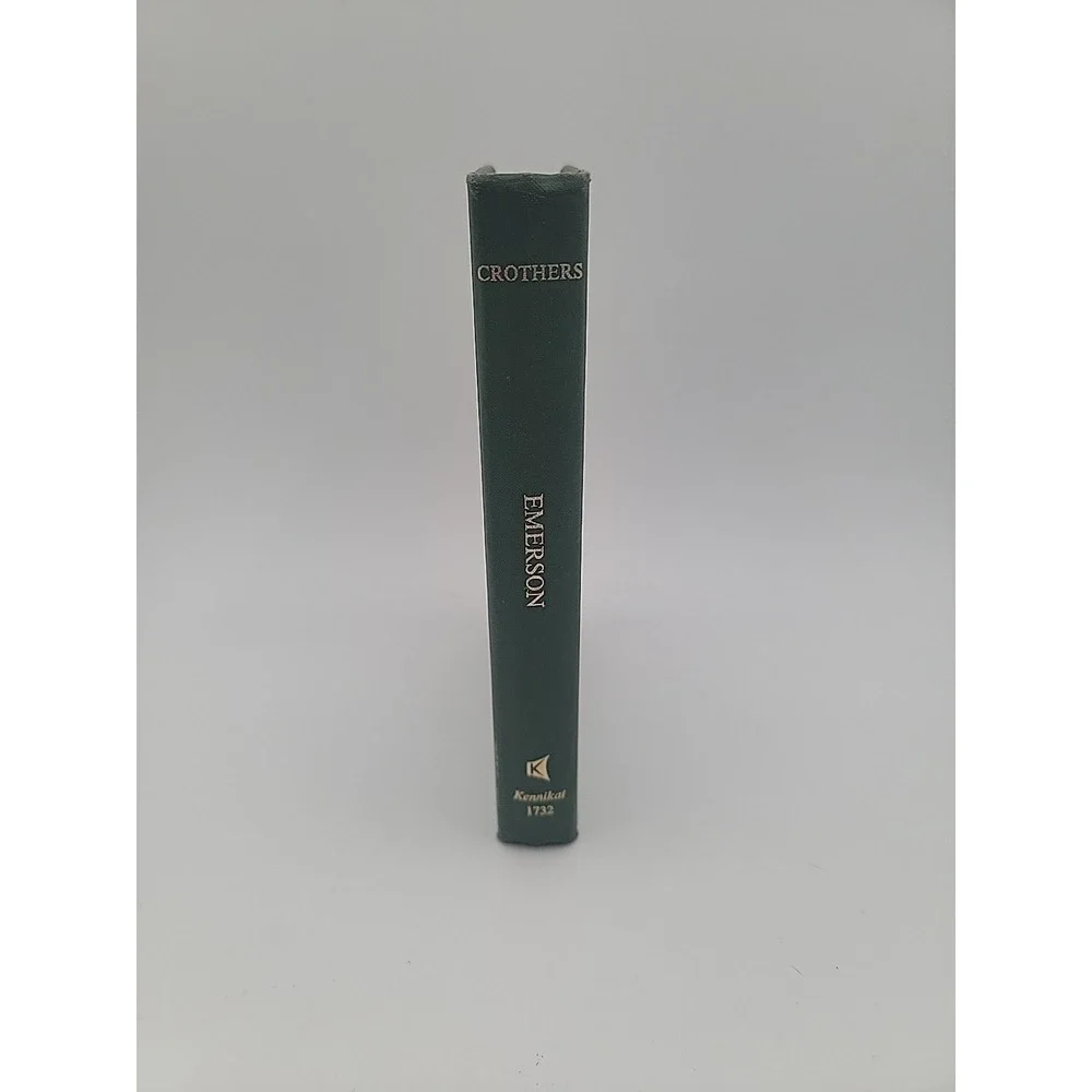 Samuel McChord Crothers Ralph Waldo Emerson Hardcover 1973 Reissue Ex Con No DJ